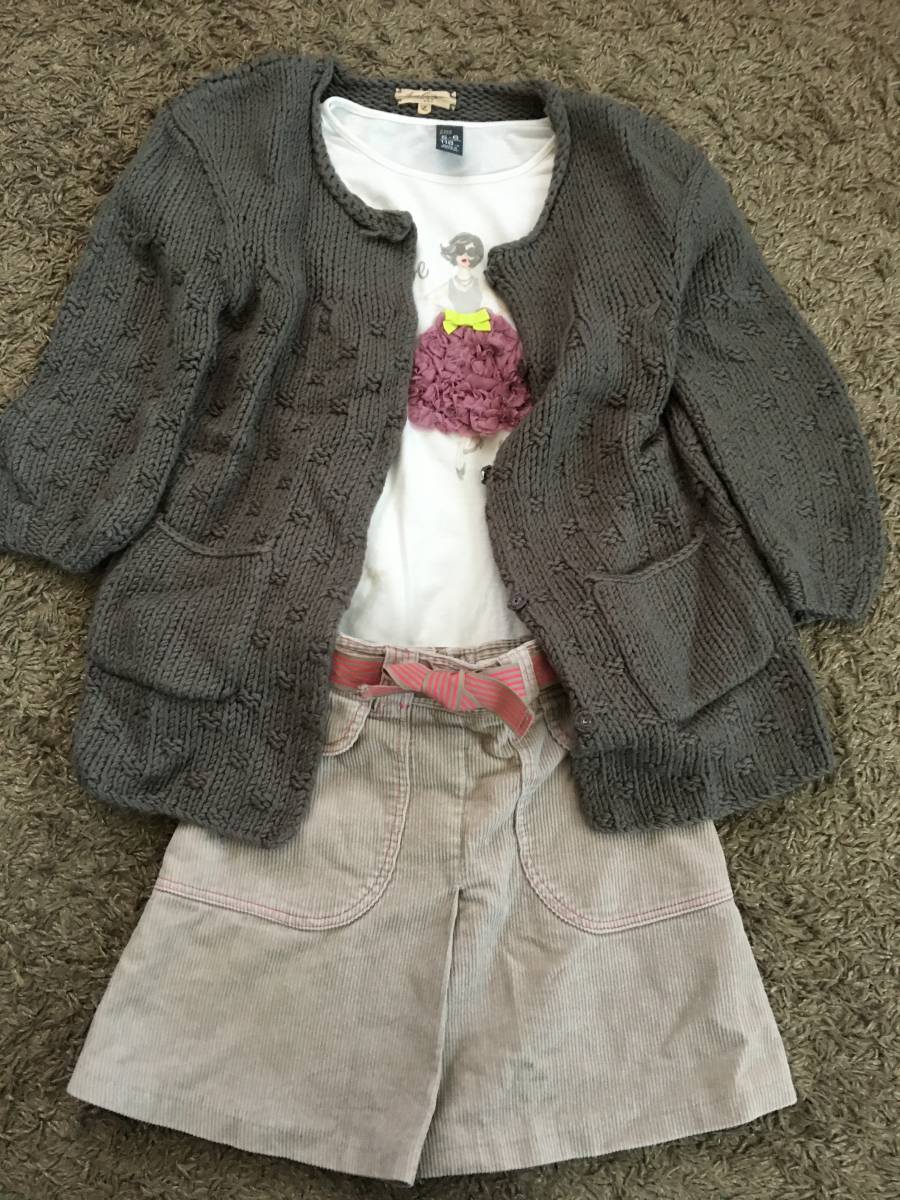 Zara　Kids★ザラ　カットソー2枚セット+おまけ　118cm～128cm_画像5