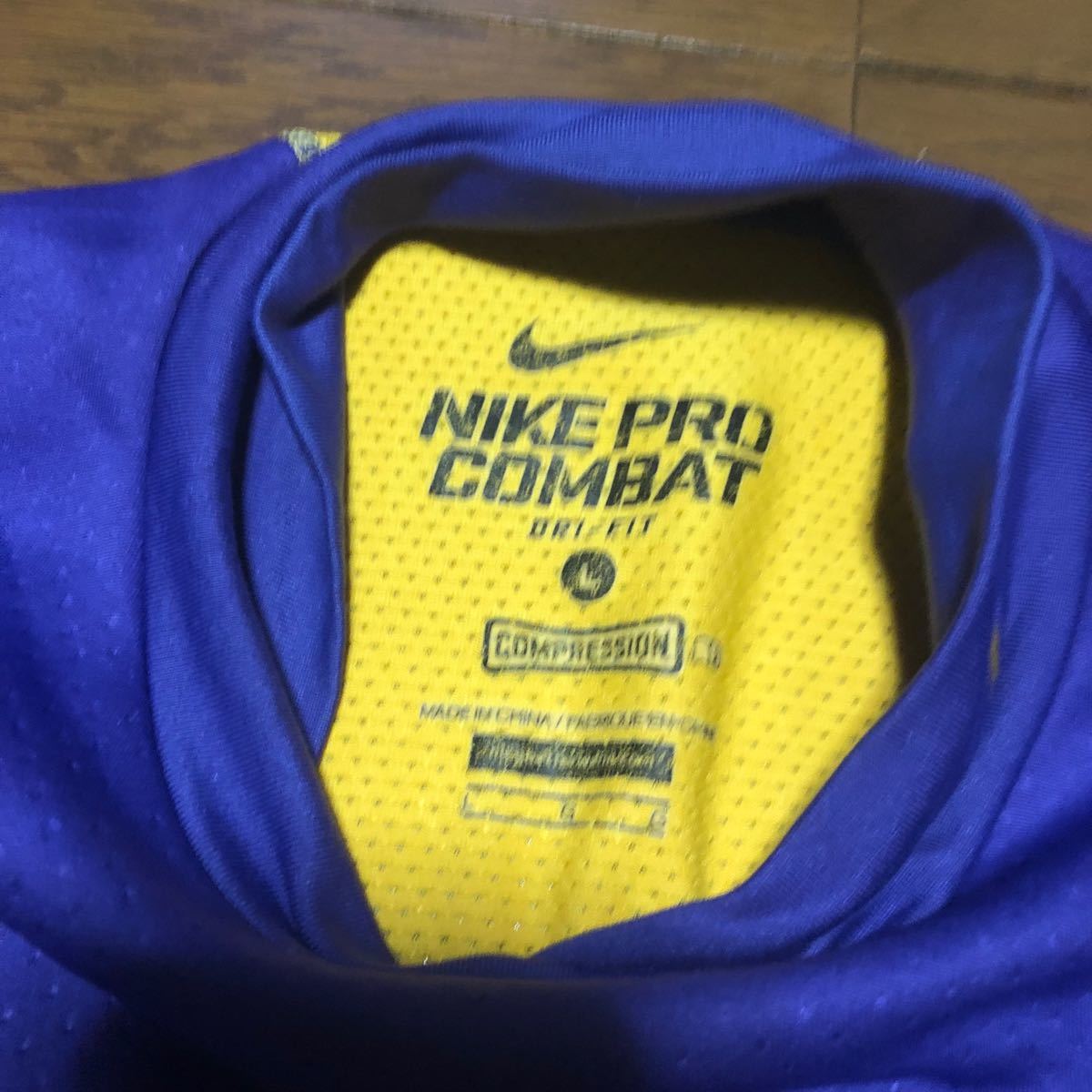 Nike pro combat ナイキ プロ　コンバット アンダーアーマーコールドギア　インナーシャツ　コンプレッションシャツ　