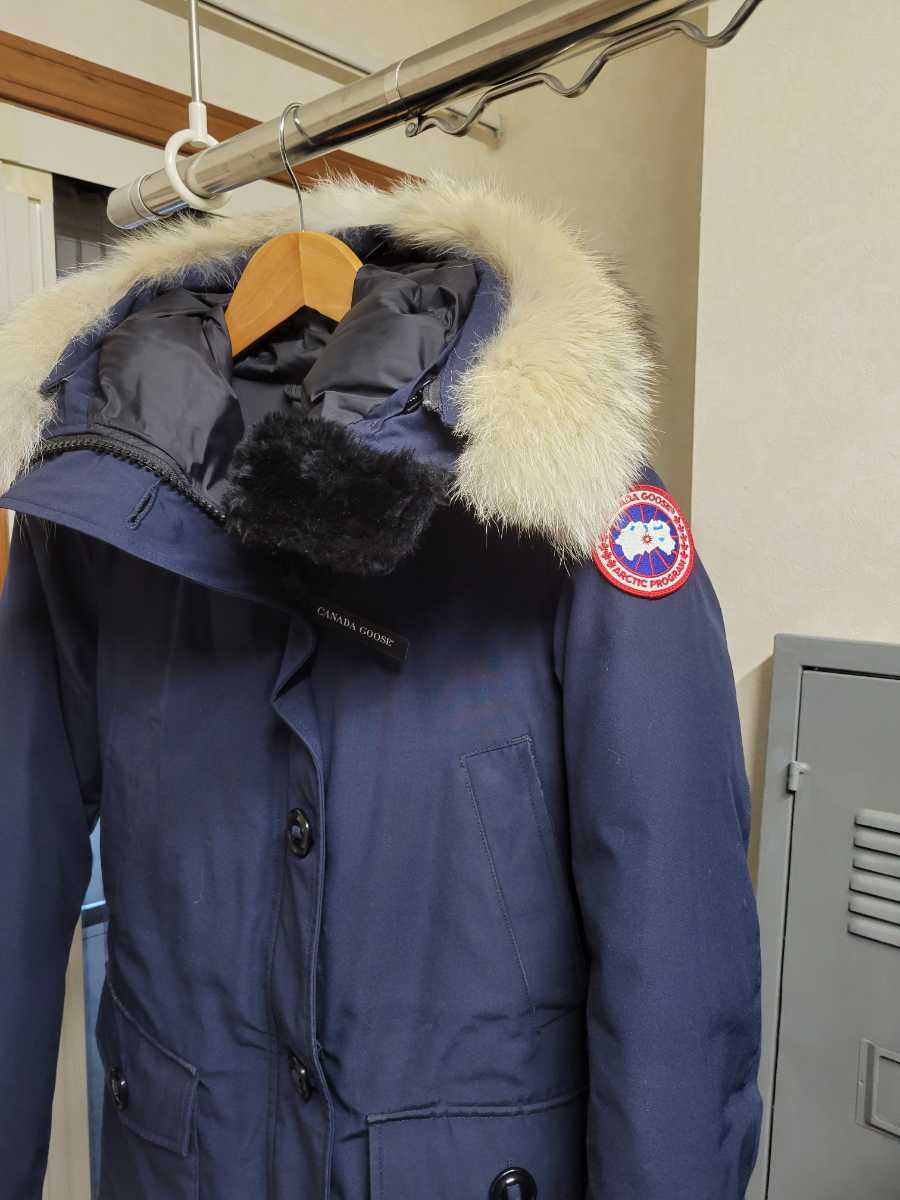 CANADA GOOSE BRONTE PARKA カナダグース ブロンテ ダウン コート XS レディース 国内正規品 