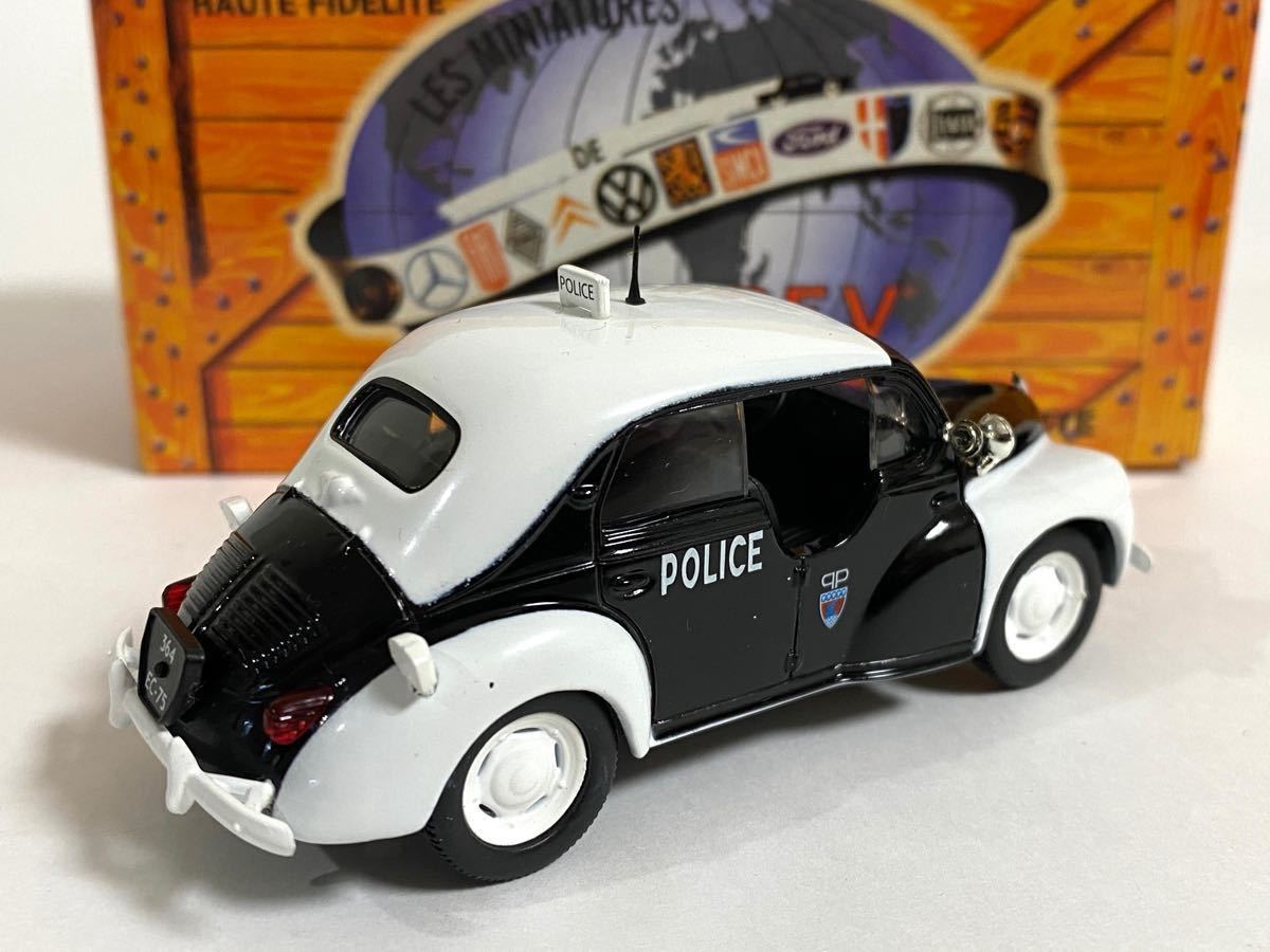 【Norev Police Collection】ルノー RENAULT 4CV POLICE 1/43