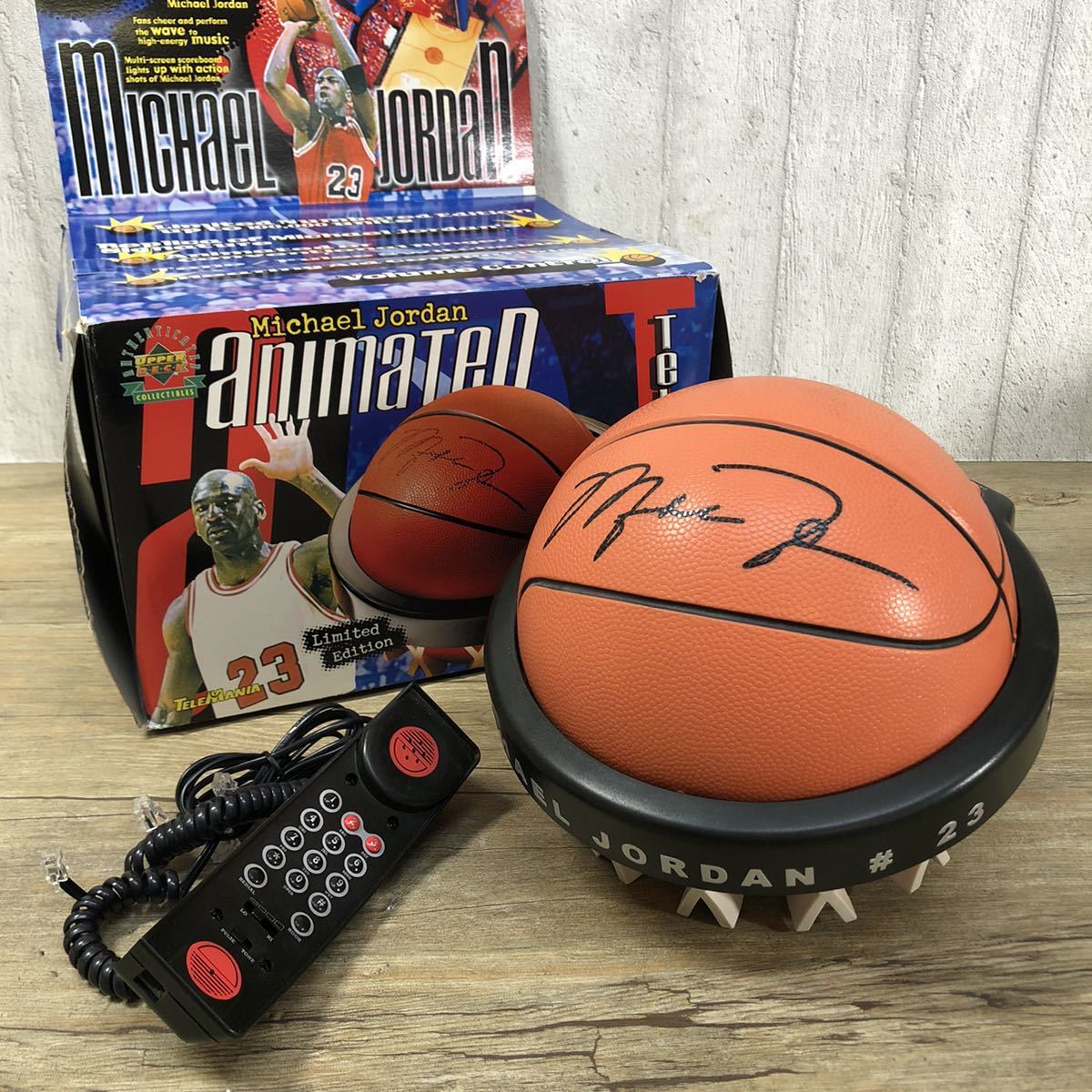 当時物 レア 珍品 マイケルジョーダン テレフォン 元箱入り Upper Deck