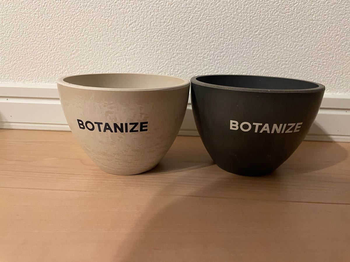 1LDK x BOTANIZE Bowl Plastic Pot 二個Set プラ鉢ennoy