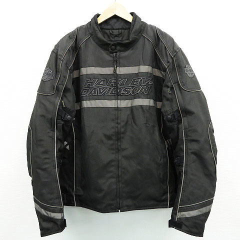 【即決】HARLEY DAVIDSON ハーレーダビッドソン 98333-11VM ジャケット Illumination 360 Functional ブラック系 L [240001509822]