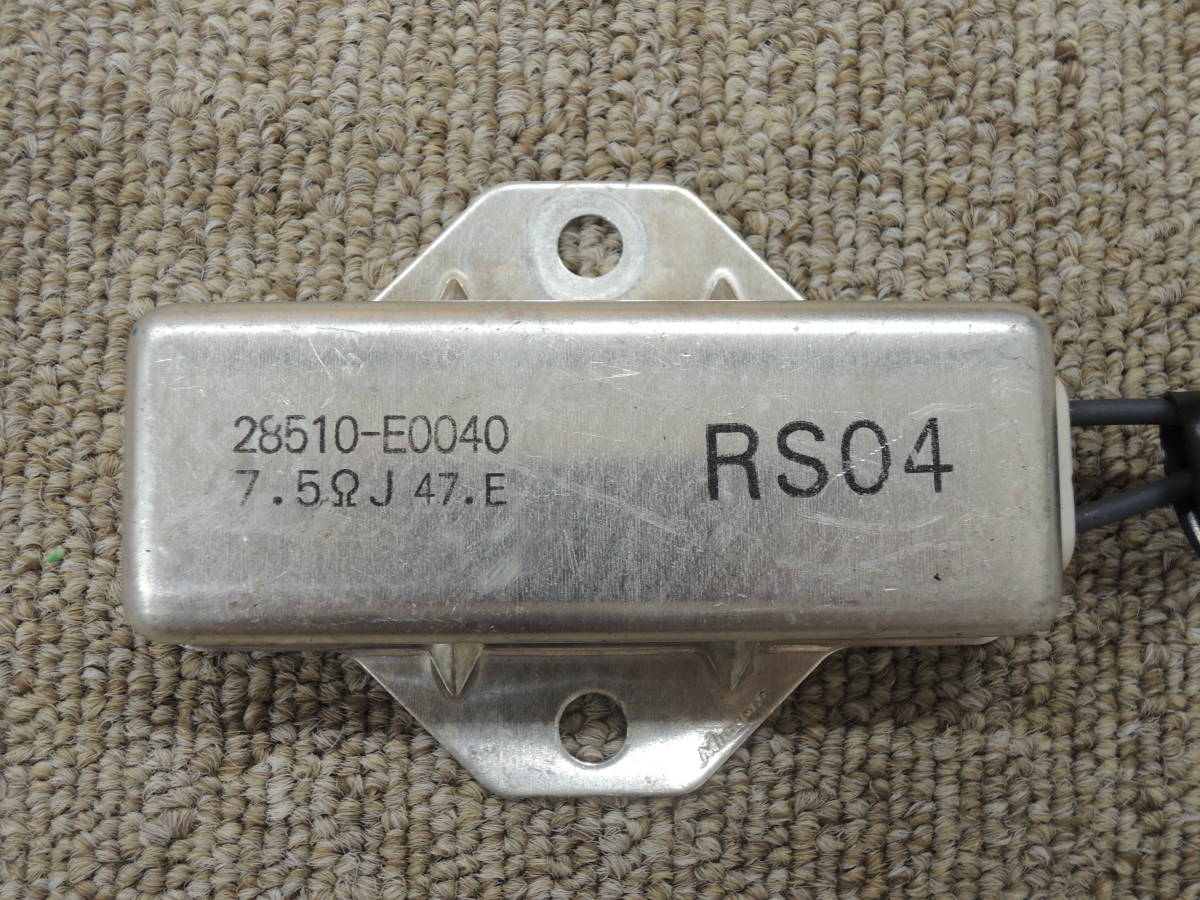 ”NJ8037_TD14　★日野／プロフィア／QPG-SH1EDDG　▼RESISTOR ASSY［28510-E0040］_画像2