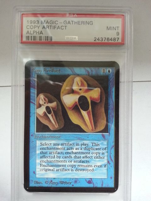 ●MTG● α アルファ Copy Artifact(英語 PSA 9 MINT)_画像1