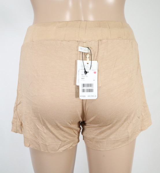 *90%OFF new goods BACK LABEL Italy made short pants room wear silk . price 15,400 jpy ( tax included ) size XXS(~XS)(W56) beige LPT1907