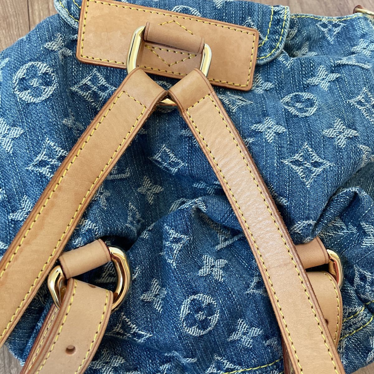 LOUIS VUITTON ルイヴィトン モノグラムデニム used美品 希少 の商品