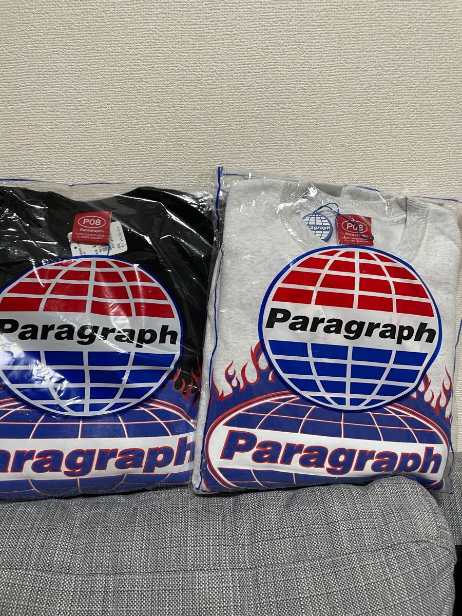 特別価格!! paragraph ファイアー スウェット ペアセット! 大人気の正規通販 超お得‼️ paragraph ファイアー パーカー 2枚ペアセット‼️ パーカー