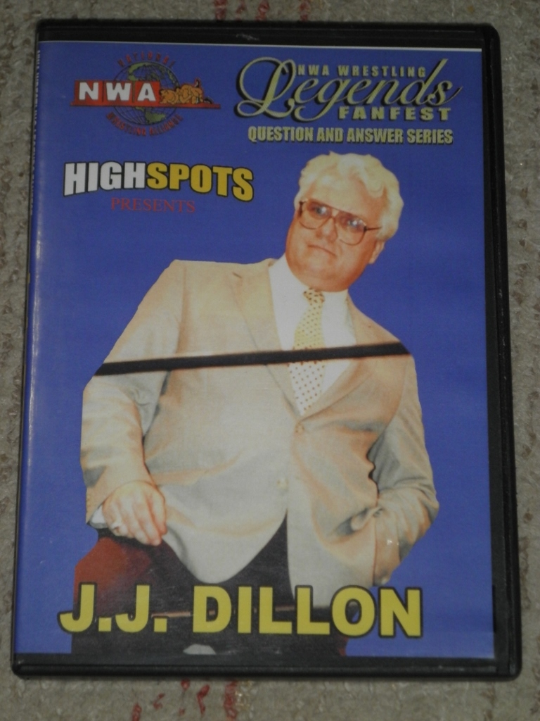 ★★SHOOT INTERVIENWA WRESTLING LEGENDS FANFEST　QUESTION AND ANSWER SERIES　J.J.DILLON　海外市販　DVD　中古品_画像1