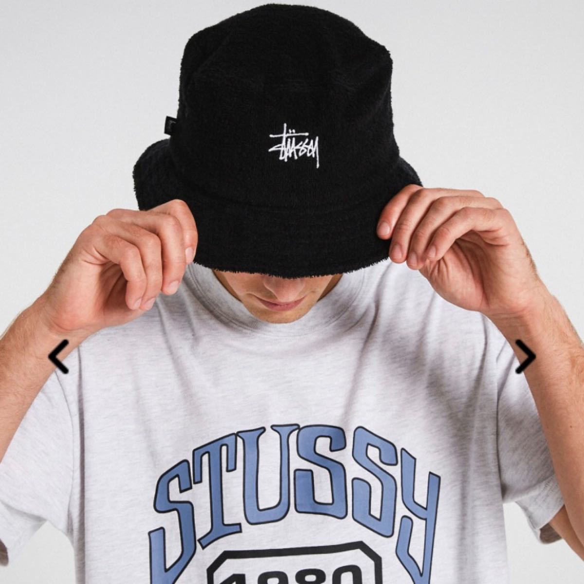 Stussy bucket hat ステューシー バケットハット バケハ タオル生地