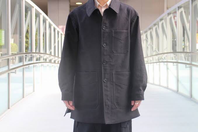 RAKINES ラキネス French molskin-Work coat モールスキン ワーク