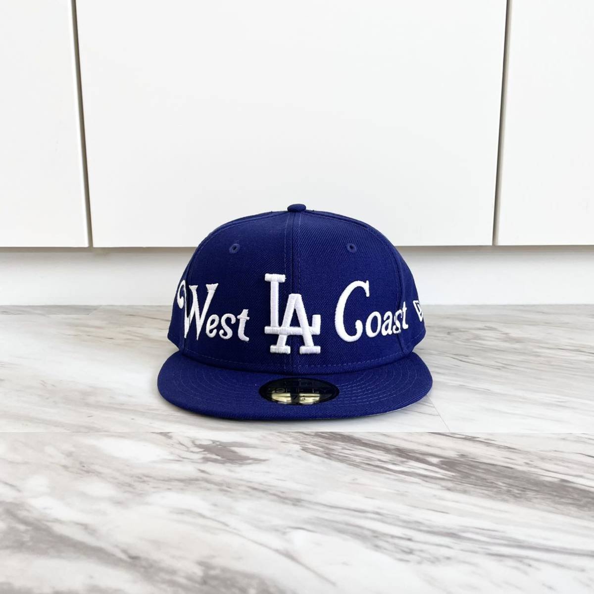 NEW ERA Los Angeles Dodgers City Nickname Series ニューエラ ロサンゼルス ドジャース Royal ロイヤル 7 1/2 つば裏グレー 野球帽