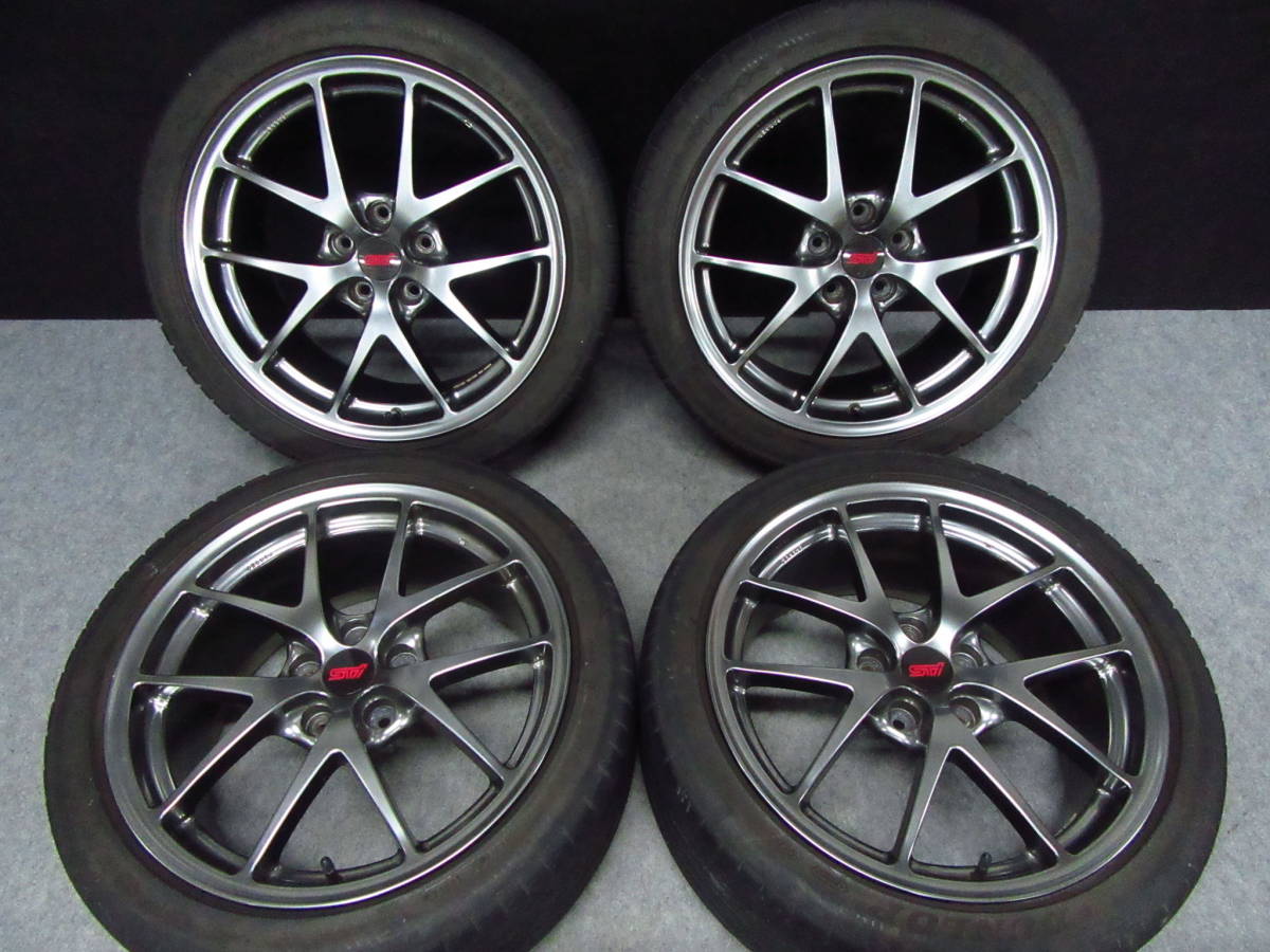 スバル WRX STI VAB 純正 BBS 18インチ 美品 GRB VAG GVB GVF GRF
