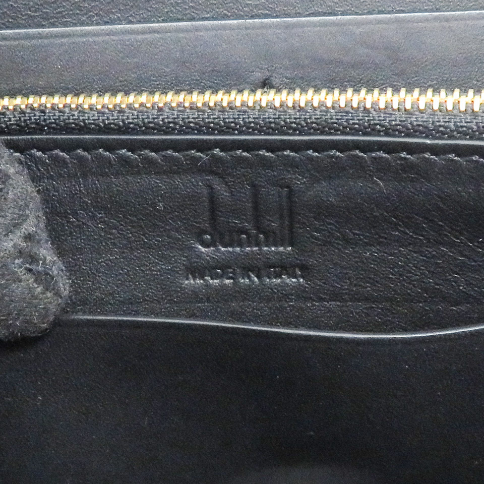 質イコー [ダンヒル] dunhill デューク 8CC ジップ コートウォレット／ラウンドファスナー長財布 DU20F2180DK001 ブラック レザー 中古_画像10