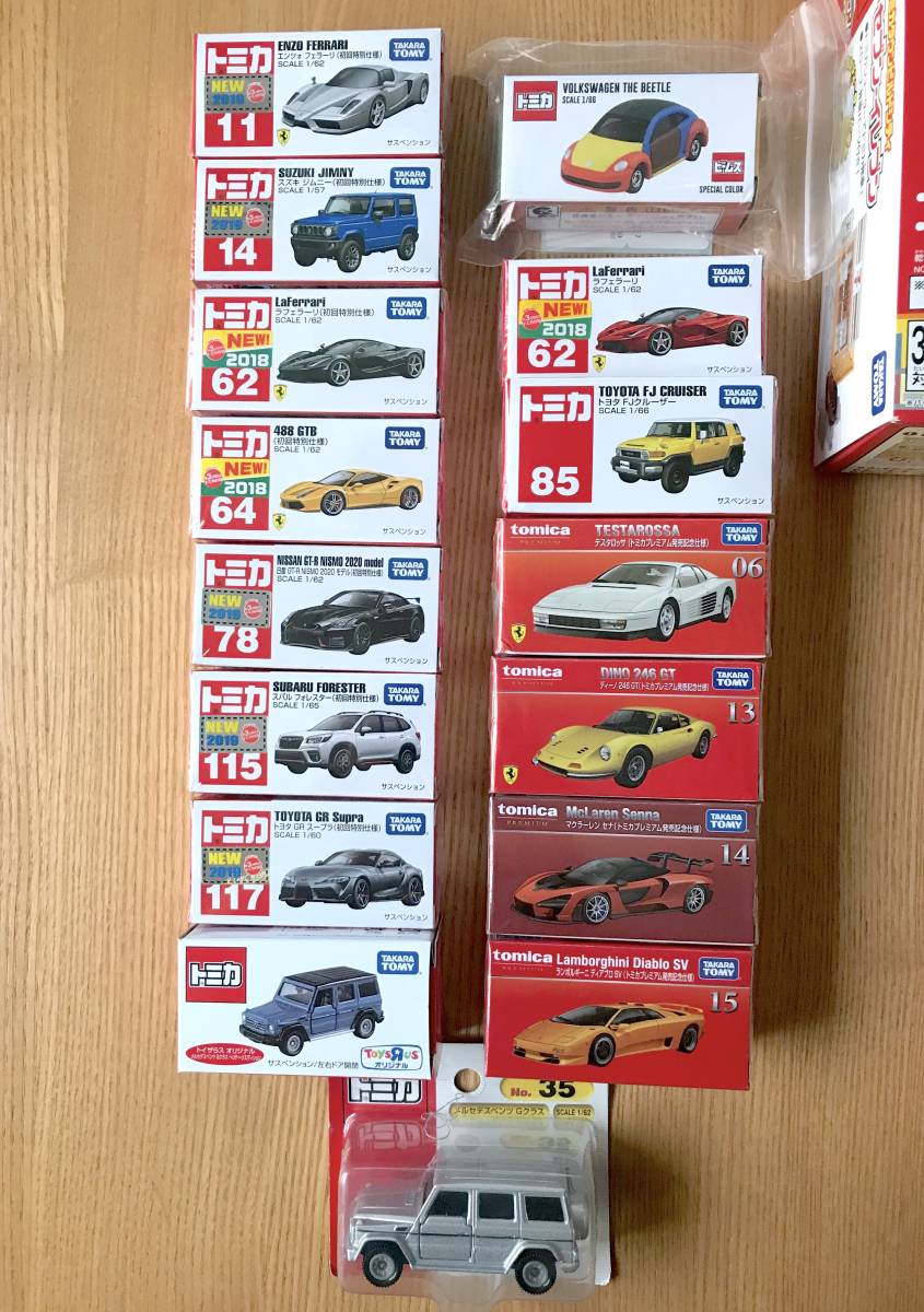 新品本物 別注・初回特別仕様☆ ショールーム 16台 ミニカー トミカ その他