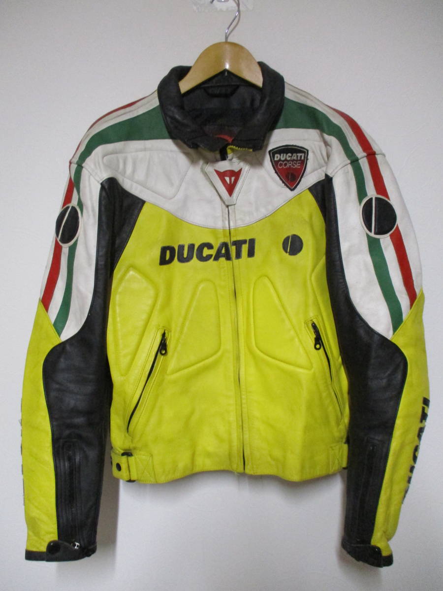 イタリア製 DUCATI ドゥカティ ダイネーゼ 本革 レザー ライディング