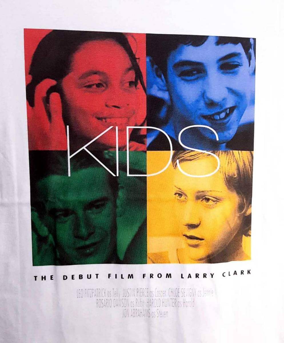 送料無料/新品( L/ XLあります) 映画『KIDS/キッズ』BIGプリント 送料無料/新品( L/ XLあります) 映画『KIDS/キッズ』BIGプリント