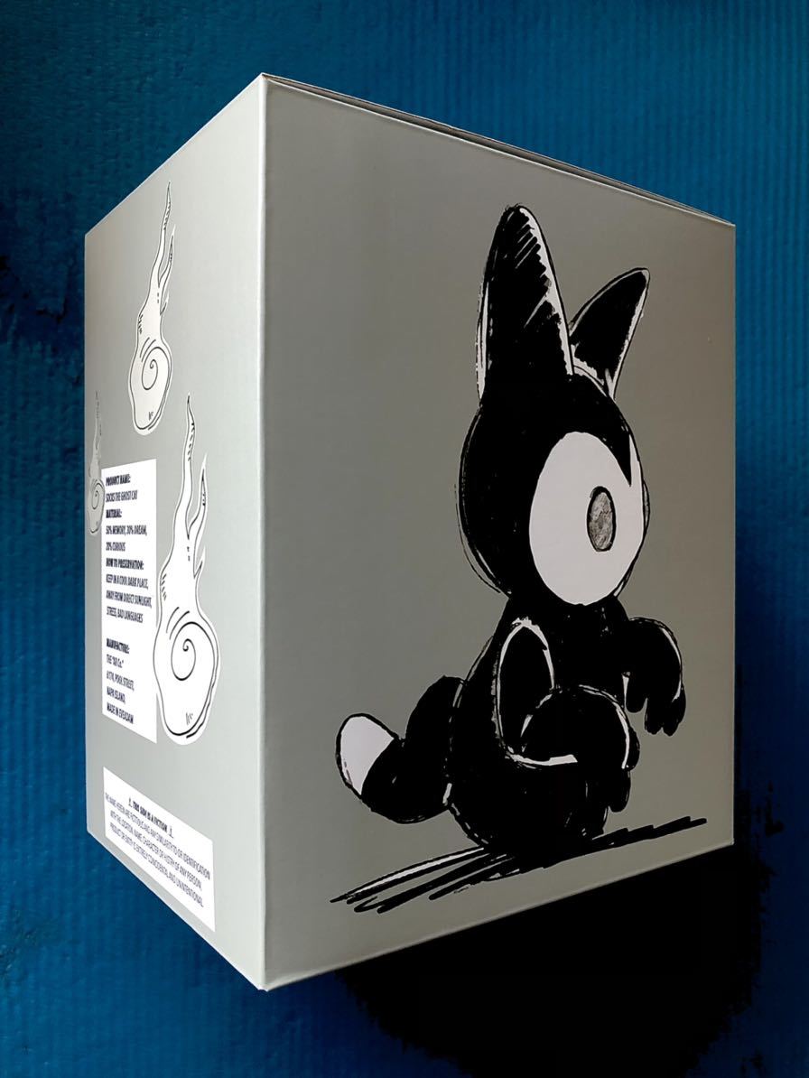 Lotta フィギュア Socks the Ghost cat ayano nakano ISETAN 伊勢丹 3D ART PROJECT ソフトビニール