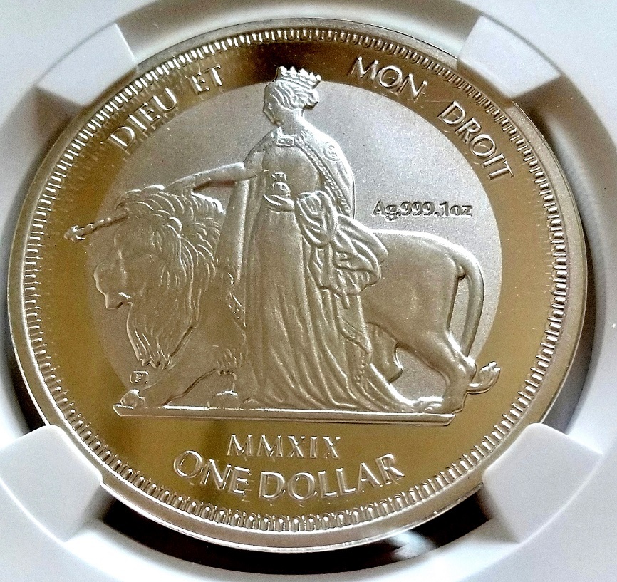 クコイン 2019年 ウナとライオン 銀貨 コインの通販 by Greatproduct
