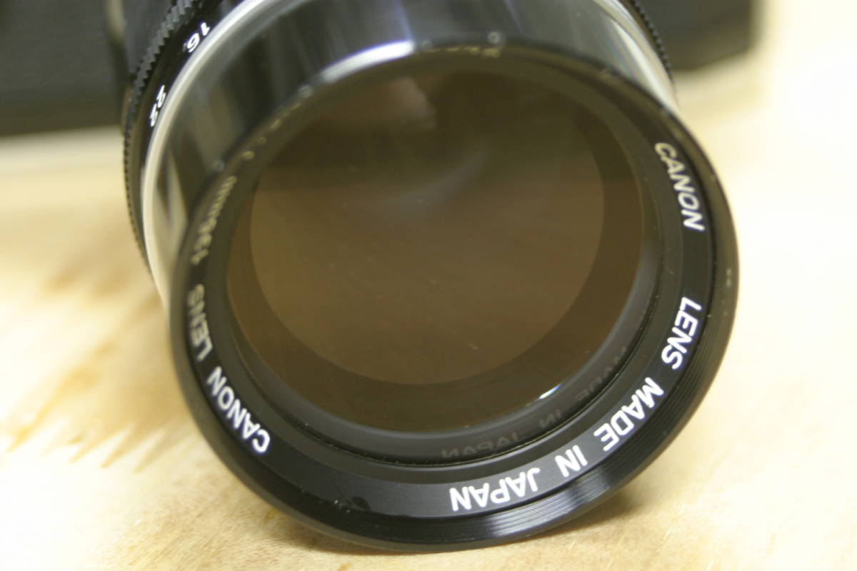 Canon L型用レンズ135ｍｍF3.5美品