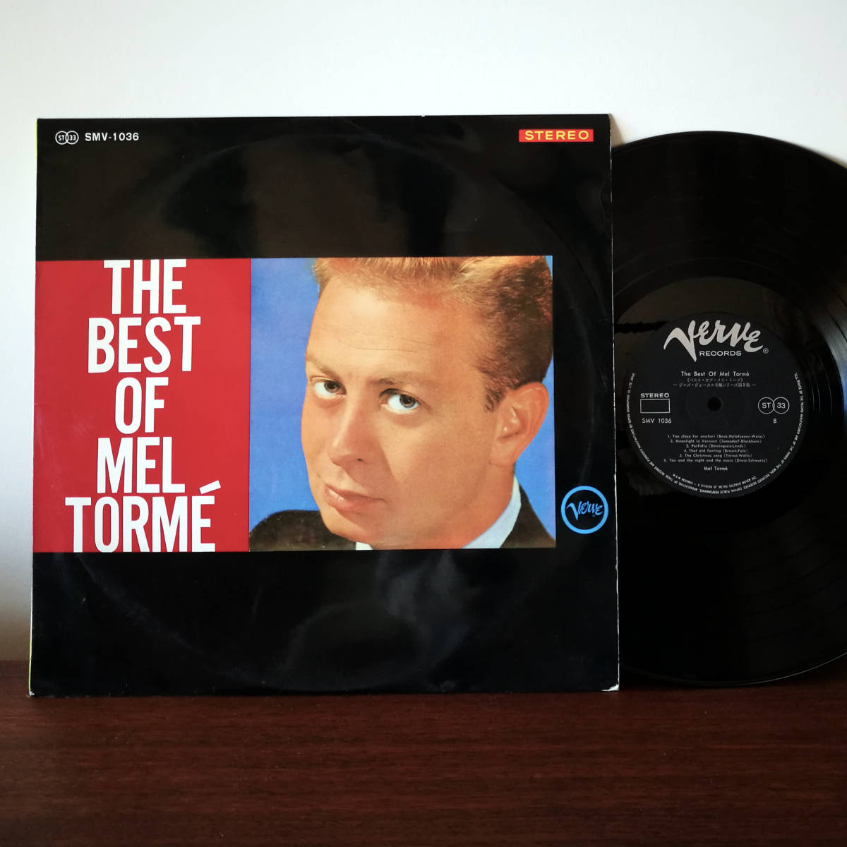 ★LP Mel Torme / The Best of '?? JPN 国内盤_Verve SMV-1036　ペラジャケ_画像1