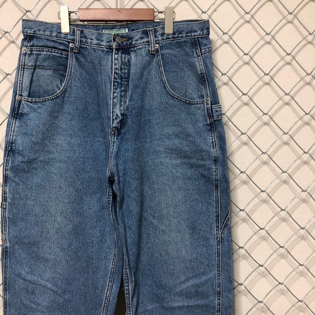 GUESS Guess 90\'s USA большой Silhouette Denim брюки джинсы 36