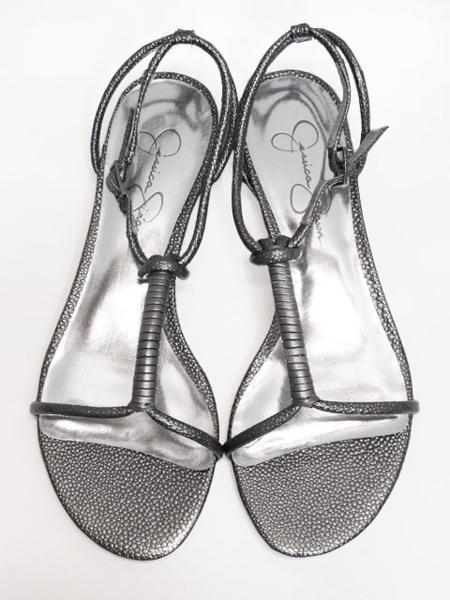 JessicaSimpson サンダル ZARLIS 銀シルバー US6M 23cm / USジェシカシンプソン 女性レディース靴