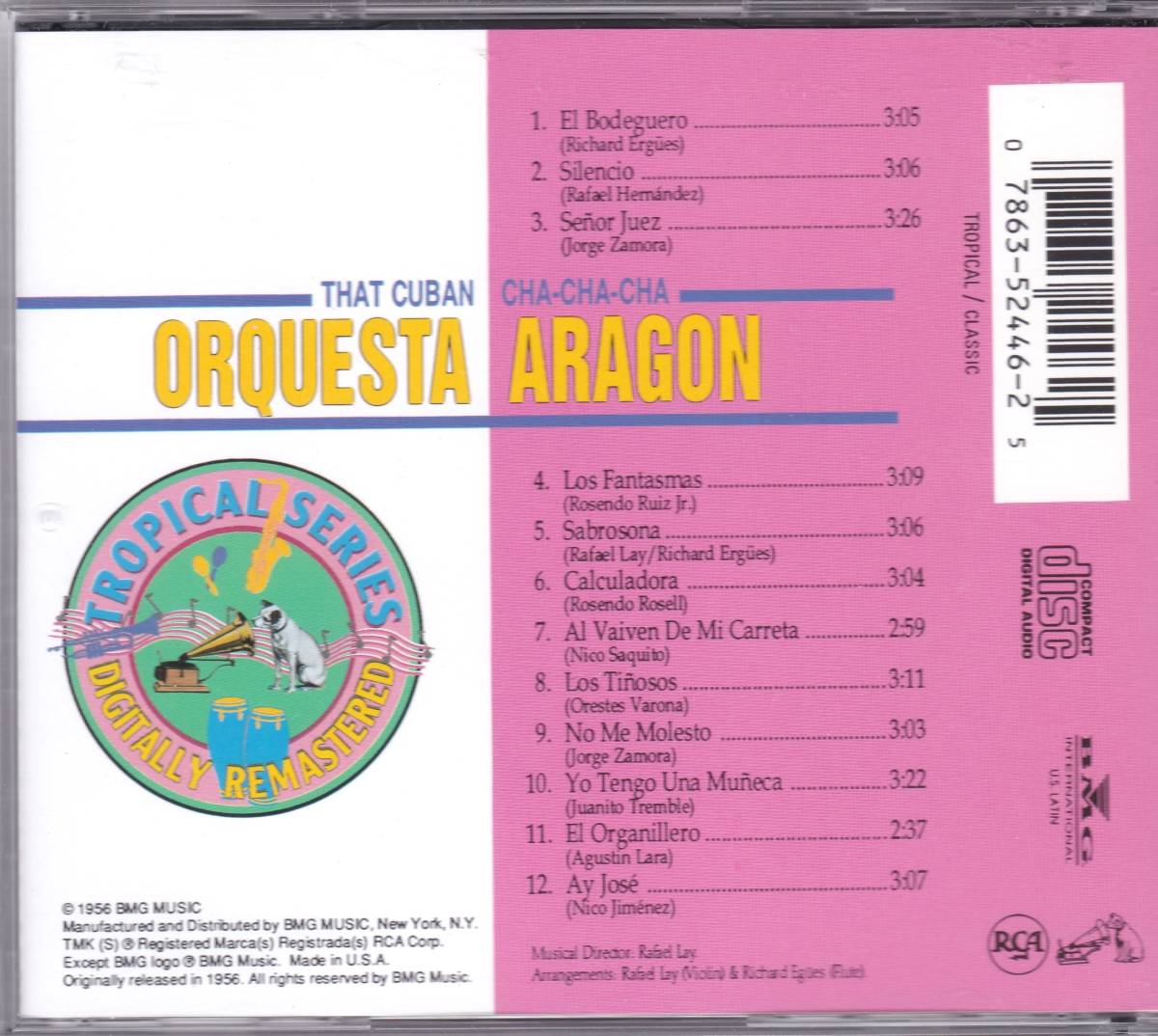 *ORQUESTA ARAGON(oruke старт *alago-n)/That Cuban CHA-CHA-CHA*55 год &56 год запись. Afro * кий van. историческое имя большой название запись * первый CD.& снят с производства *