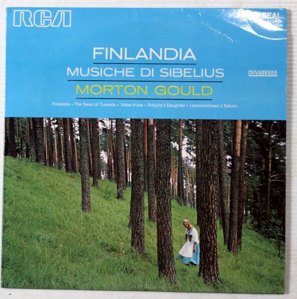 A024/LP/Sibelius - Morton Gould Finlandia: Music Of Sibelius　モートン・グールド_画像1