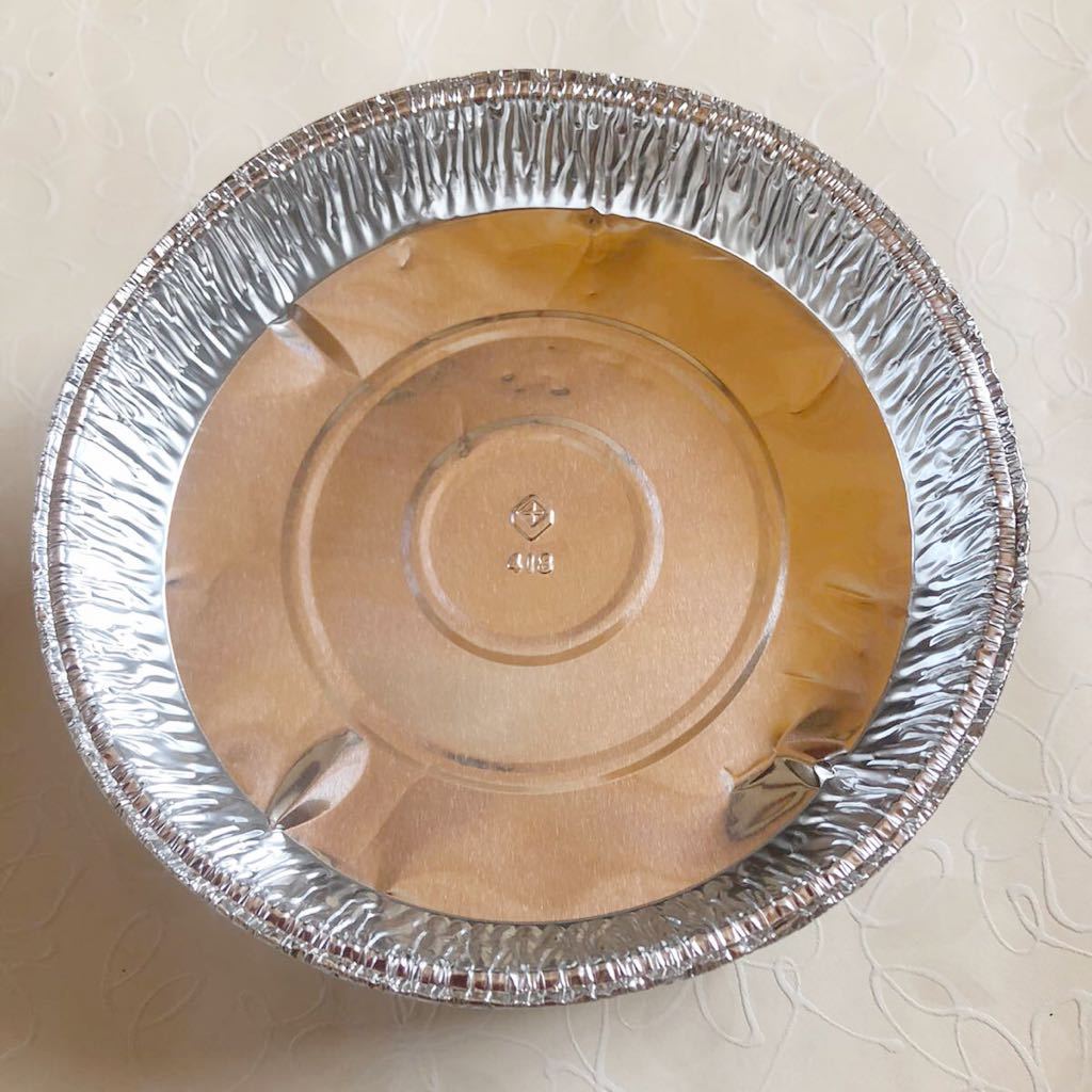 使い捨てアルミ容器 皿　丸型 ２０枚入　57枚　保管品　未使用