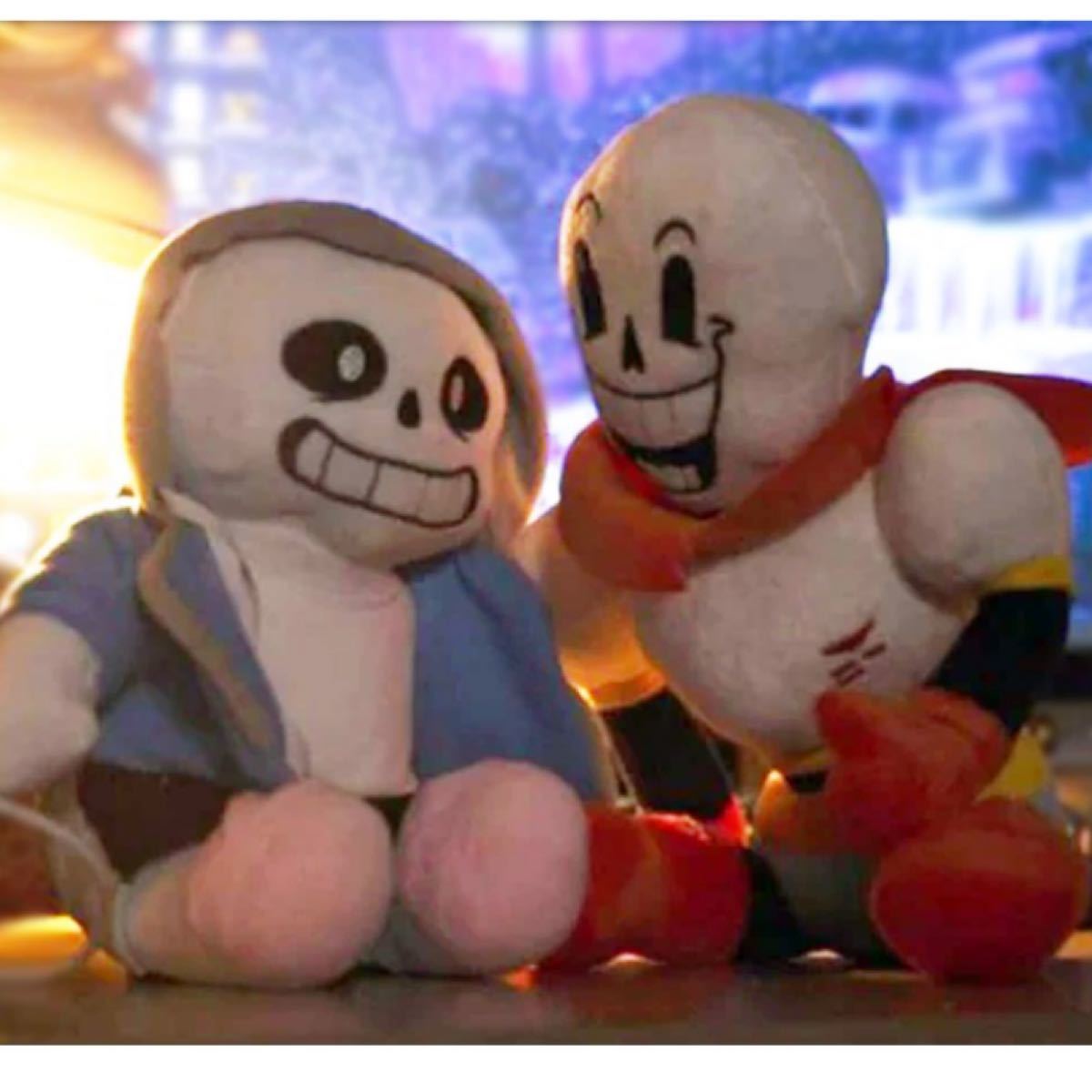 UNDERTALE アンダーテール ぬいぐるみ サンズ パピルス｜Yahoo