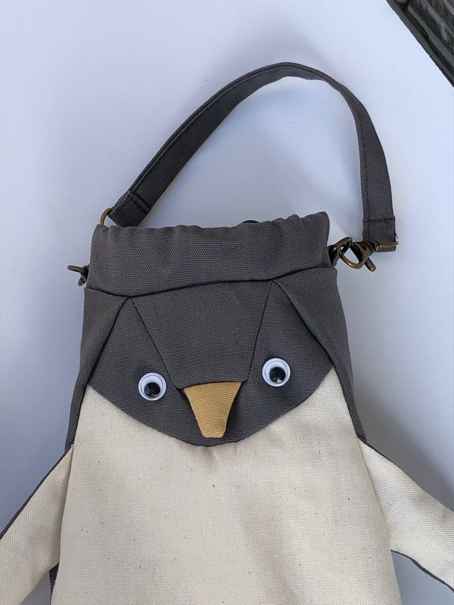 ペンギン巾着 グレー ペットボトルサイズ|Yahoo!フリマ(旧 ペンギン巾着 グレー ペットボトルサイズ|Yahoo!フリマ(旧