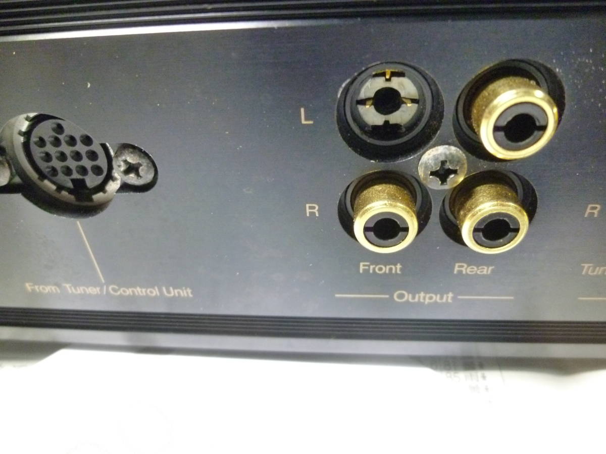 Nakamichi Nakamichi TP-1200 pre-amplifier unit only (TP-1200 tuner / control unit missing ) valuable . manual copy attaching postage is cheap yaf cat shipping 