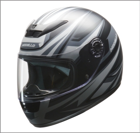 フルフェイスヘルメット　 MODELLO　マットブラック　フリー（57～60cm未満)サイズ　MODELLO MBK リード工業