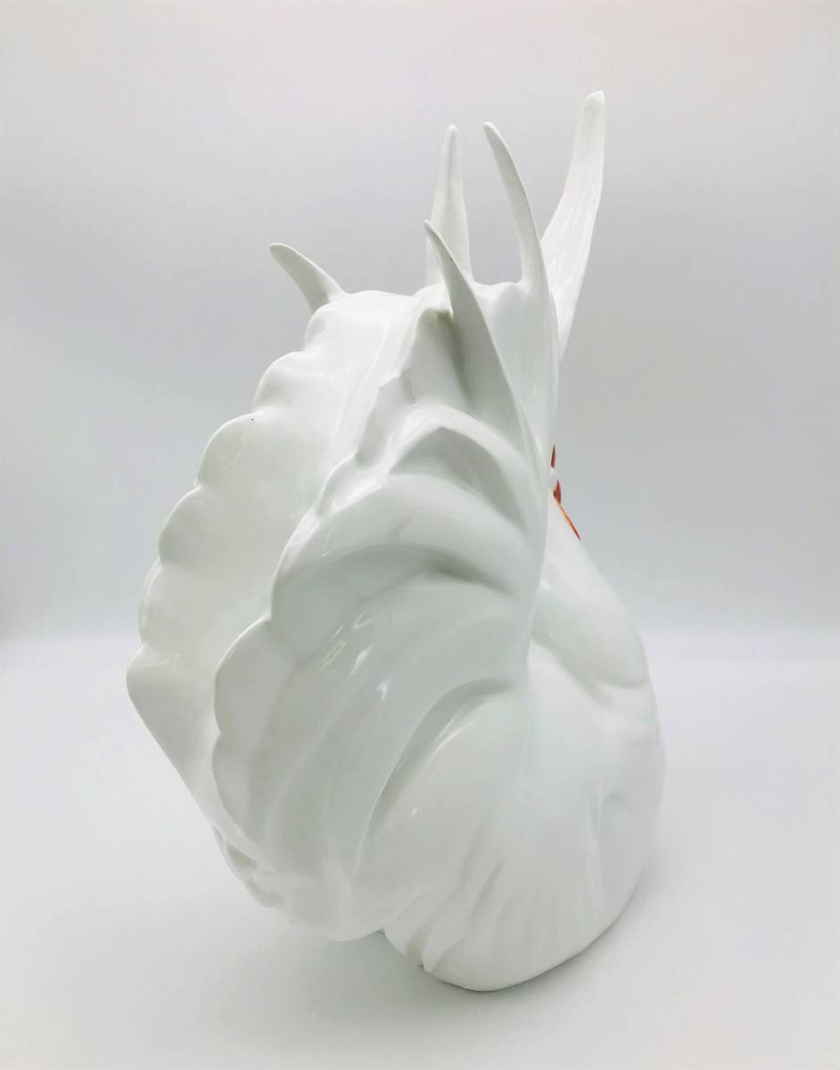 R3-0382)Okura Art China 雄鶏 フィギュリン 大倉陶園 オールド R3-0382)Okura Art China 雄鶏 フィギュリン 大倉陶園 オールド