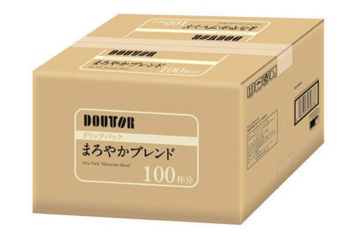 5%オフ週末クーポン 開催時対象商品 ドトール まろやかブレンド 1箱（100袋）送料無料 ドトールコーヒー