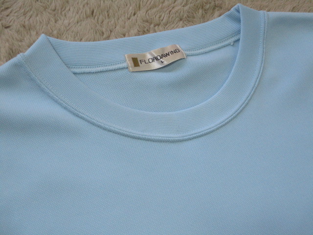 メンズ Floridawind メッシュ素材 無地 シンプル 半袖tシャツ 水色 L 無地 売買されたオークション情報 Yahooの商品情報をアーカイブ公開 オークファン Aucfan Com