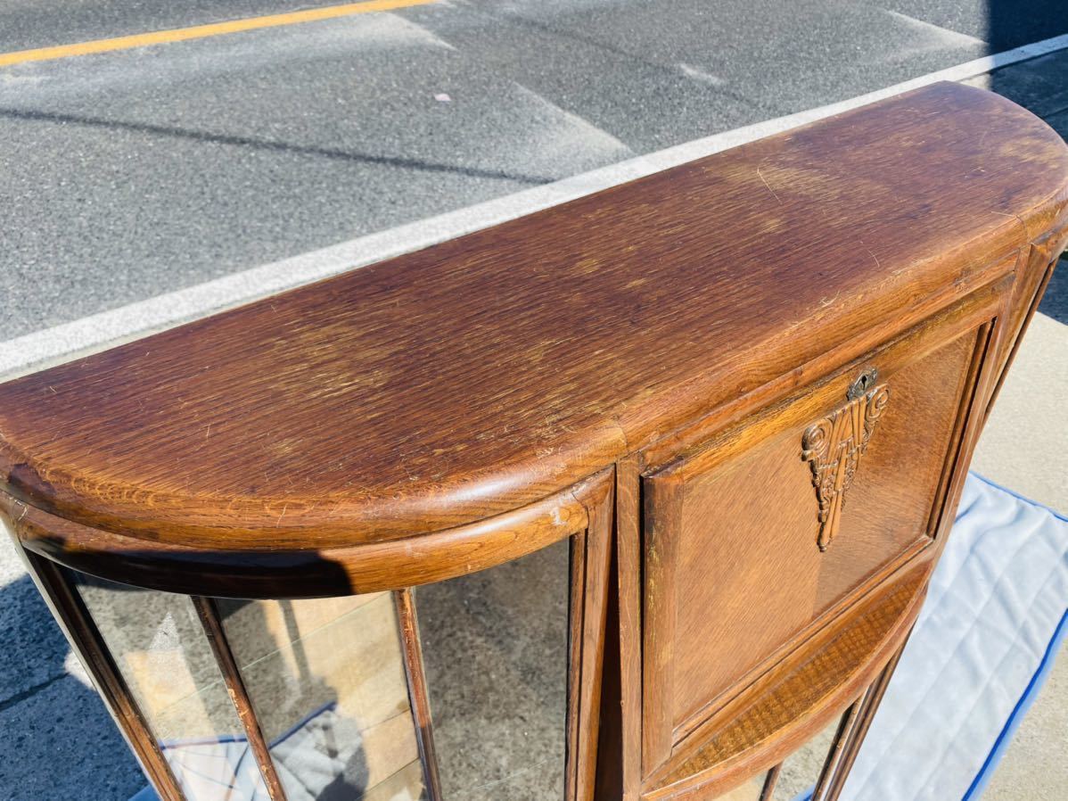  rare /19 century / France antique / desert shelves / glass cabinet / sideboard / display shelf / showcase / Classic / Vintage / store furniture 