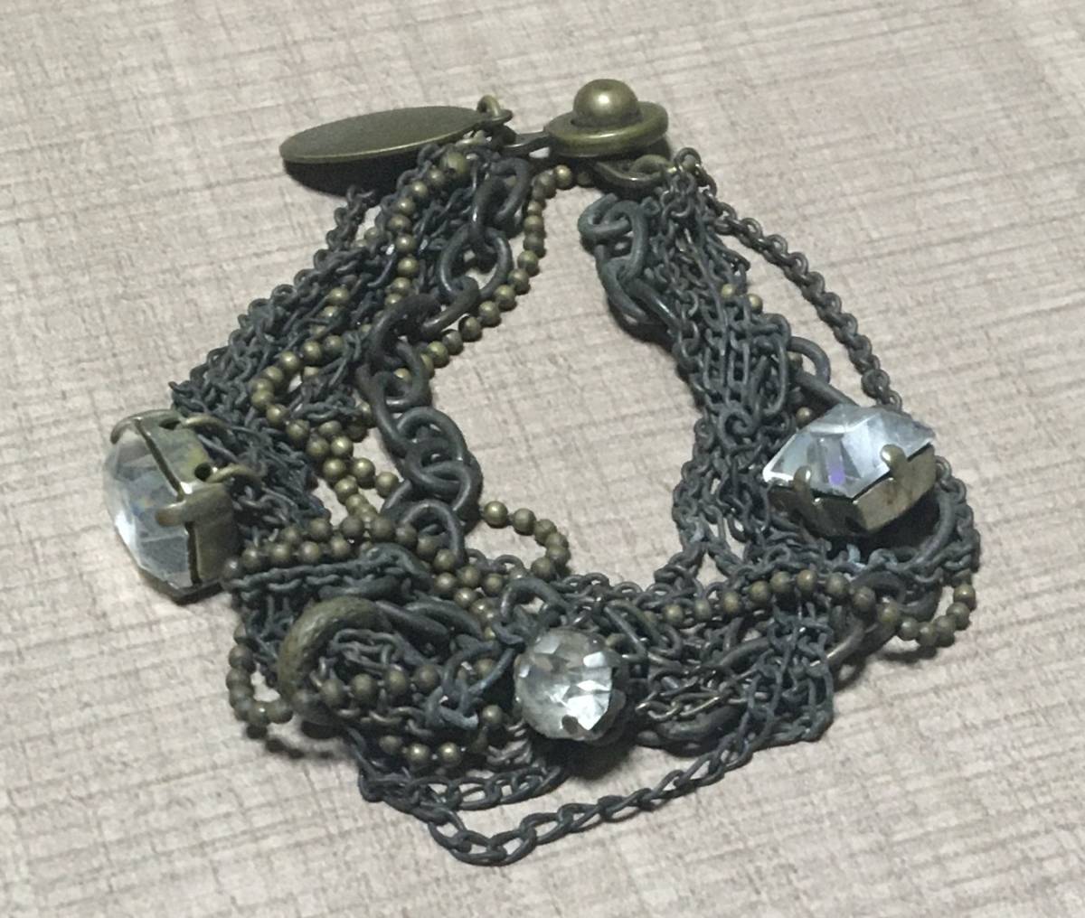 希少 ミキア アンティーク ブレスレット ビンテージ デザイン アーカイブ mikia antique bracelet vintage design archive