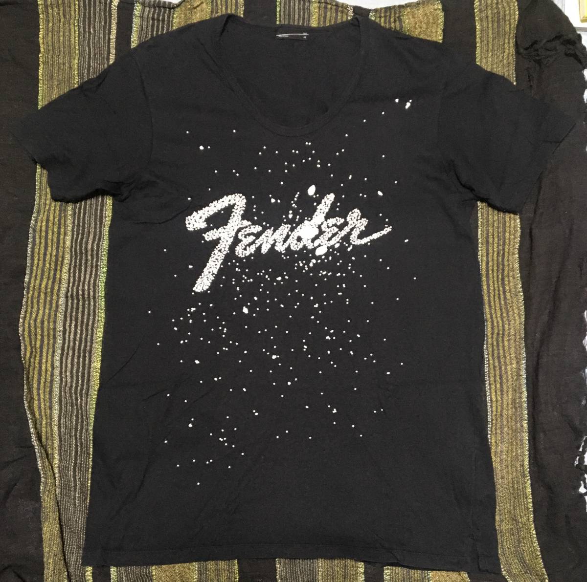 希少 ラッド ミュージシャン　星柄　フェンダー　Tシャツ lad musician fender Milky Way galaxy t shirts