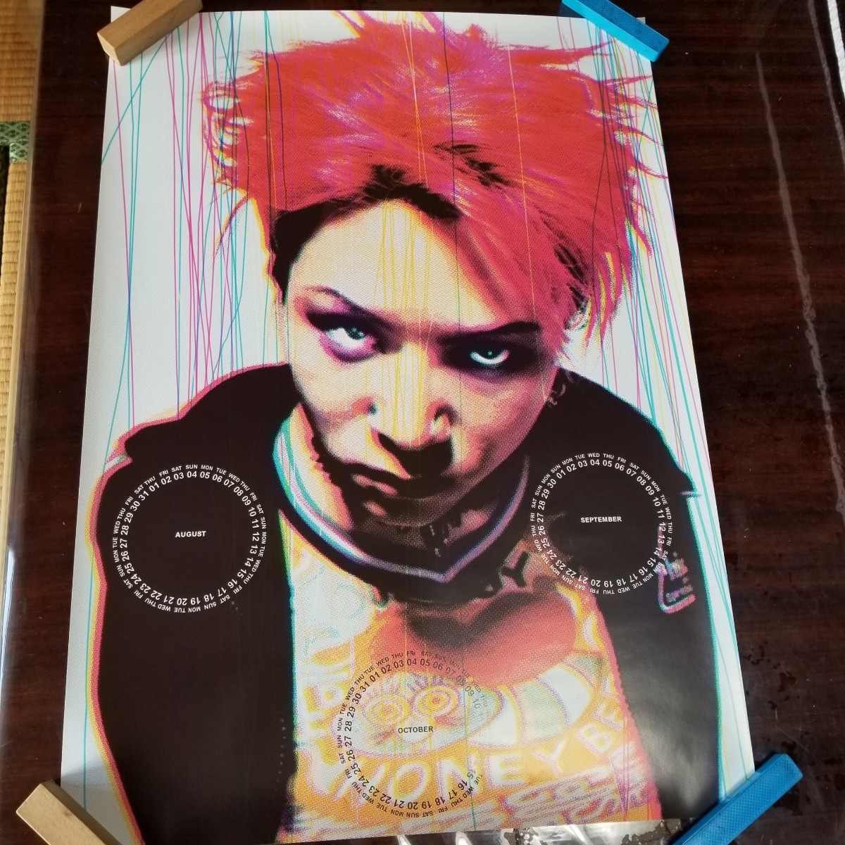 hide オフィシャルポスターカレンダー2002 未使用