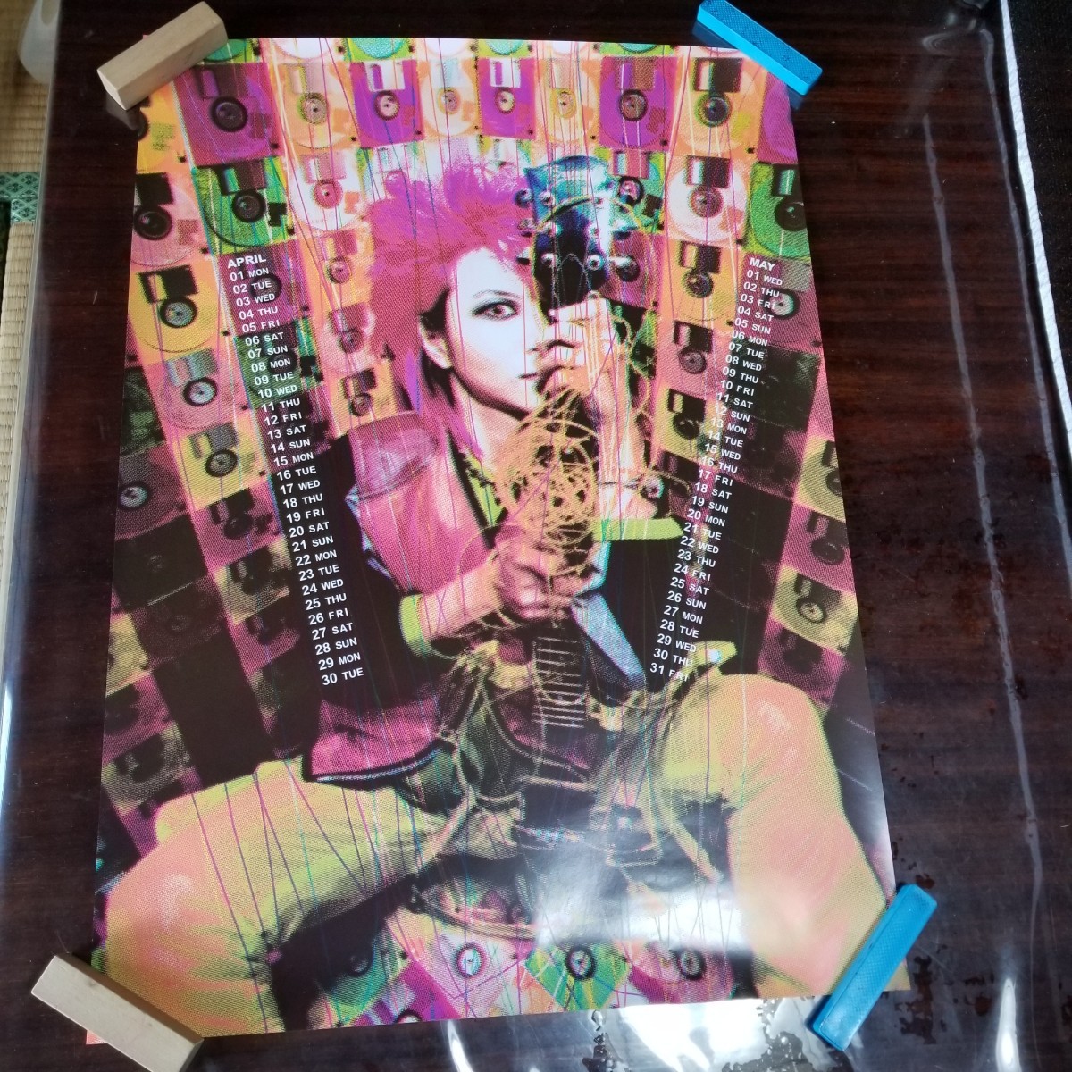 hide オフィシャルポスターカレンダー2002 未使用