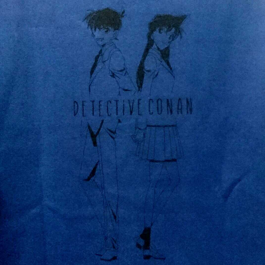 特価/未使用【サイズ=4L(3XL)】DETECTIVE CONAN/名探偵コナン/メンズ/裏起毛/スウェット/トレーナー/胸囲=110～118cm/navy_画像4