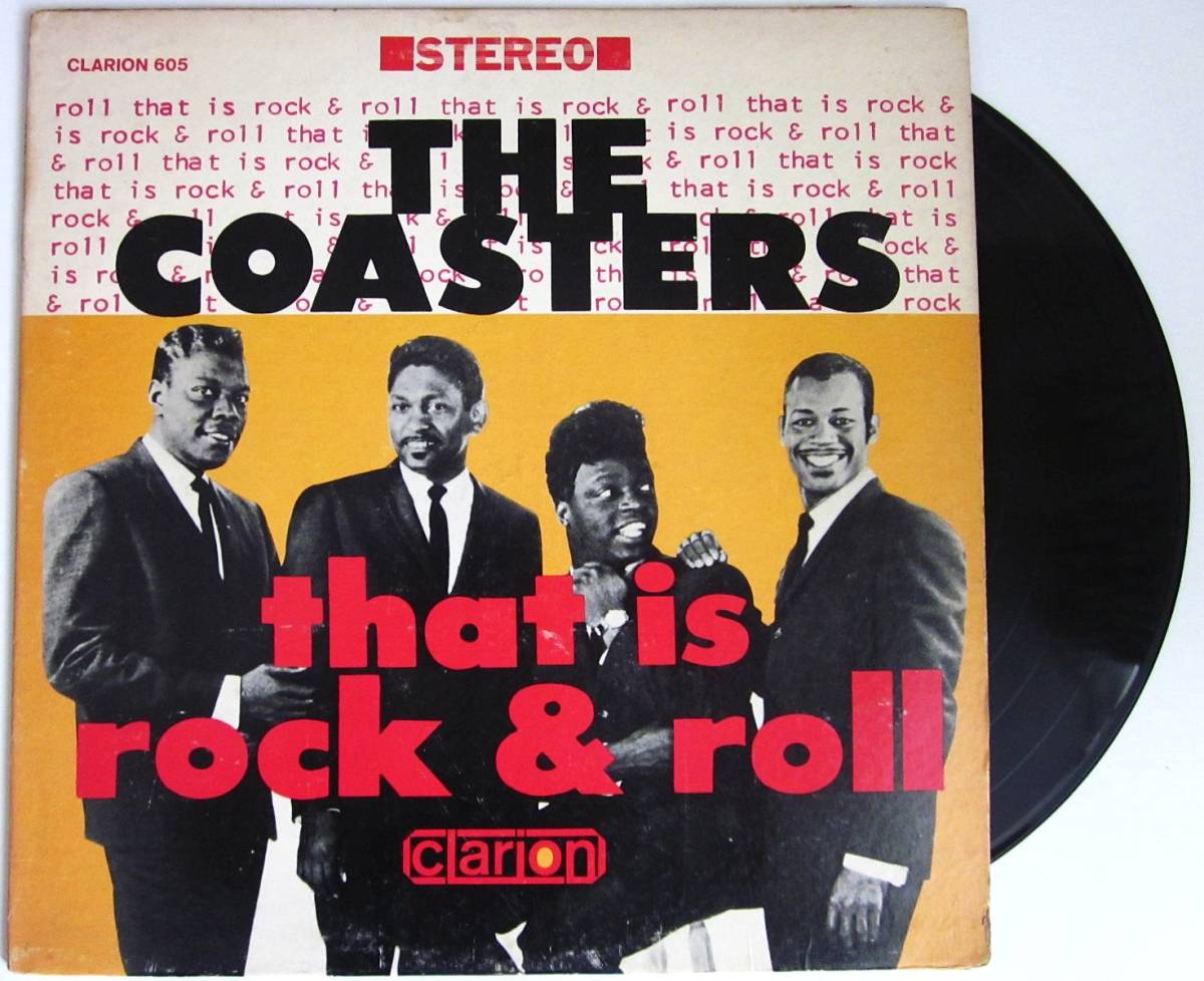  records out of production LP * 1965 year US record * name record masterpiece!!! COASTERS Coaster z/ THAT IS ROCK & ROLLdu-wapDoo Wop lock n roll rockabilly 