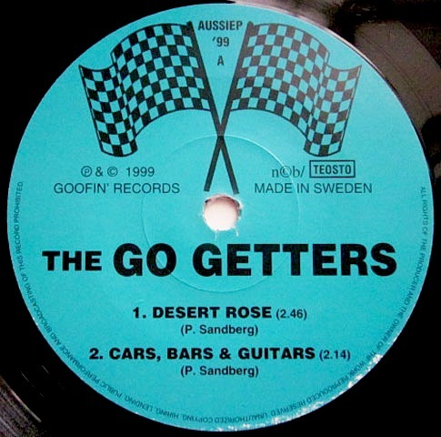 廃盤 EP レコード ★ 重低音スラップベース !!! ベテラン ロカビリー サウンド !!! ★ THE GO GETTERS ★ ネオロカビリー_画像3