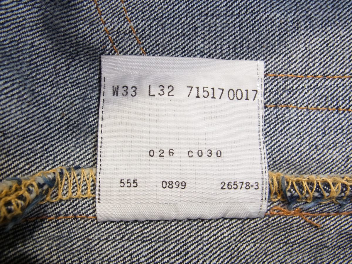 30000円取り寄せ オンライン 海外受注品 90s リーバイス 517 BigE 555