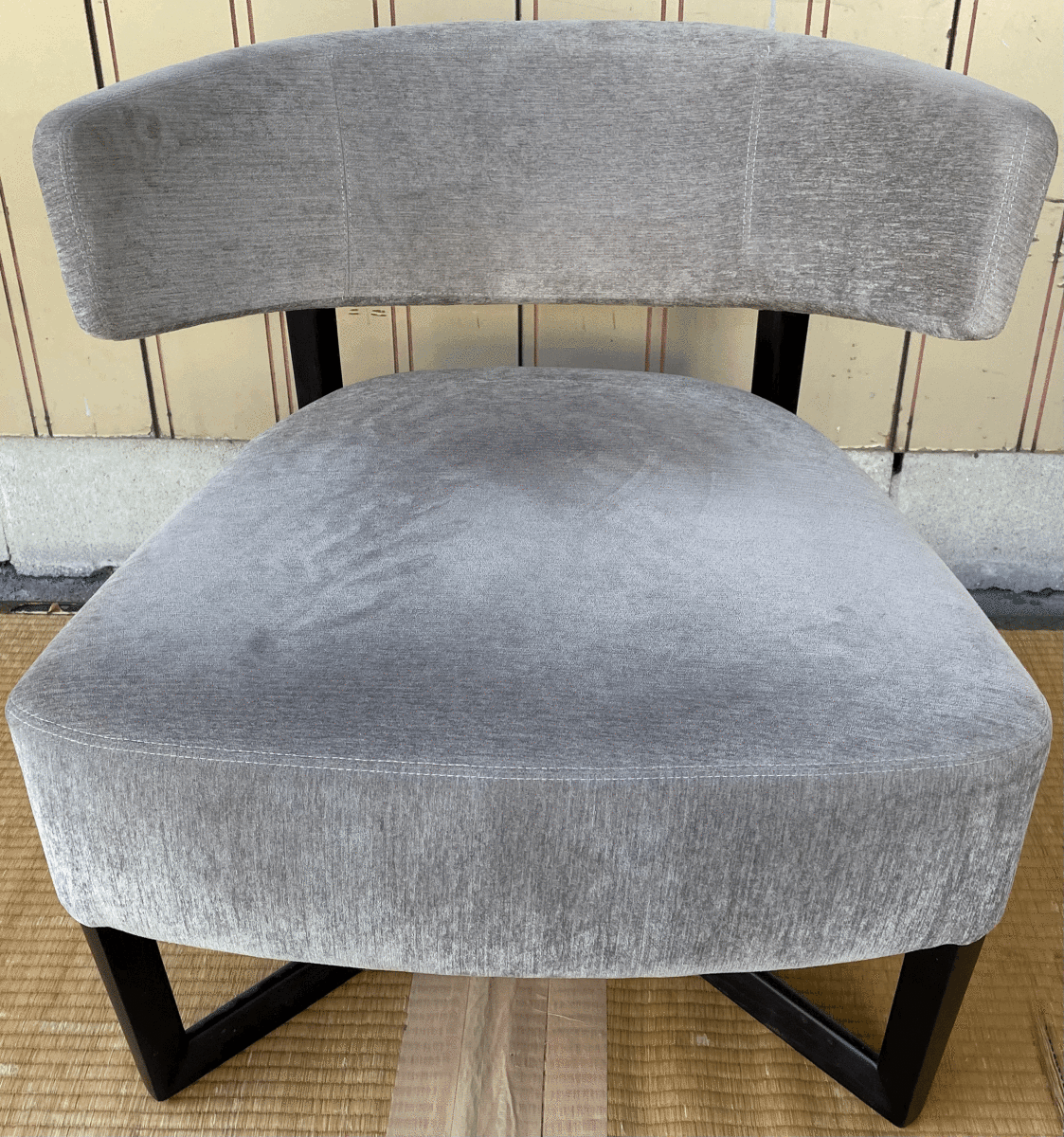 アンドリューワールド□エレメントラウンジ チェアグレー1P