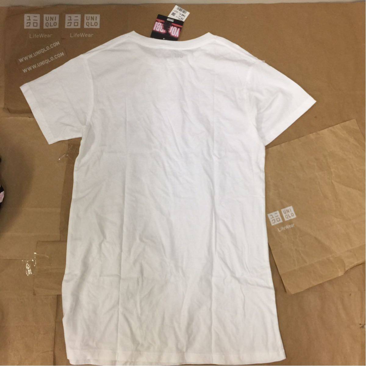 ユニクロ UNIQLO Tシャツ ヨアソビ YOASOBI サイズ160cm 未使用 タグ付き 白 ★送料無料