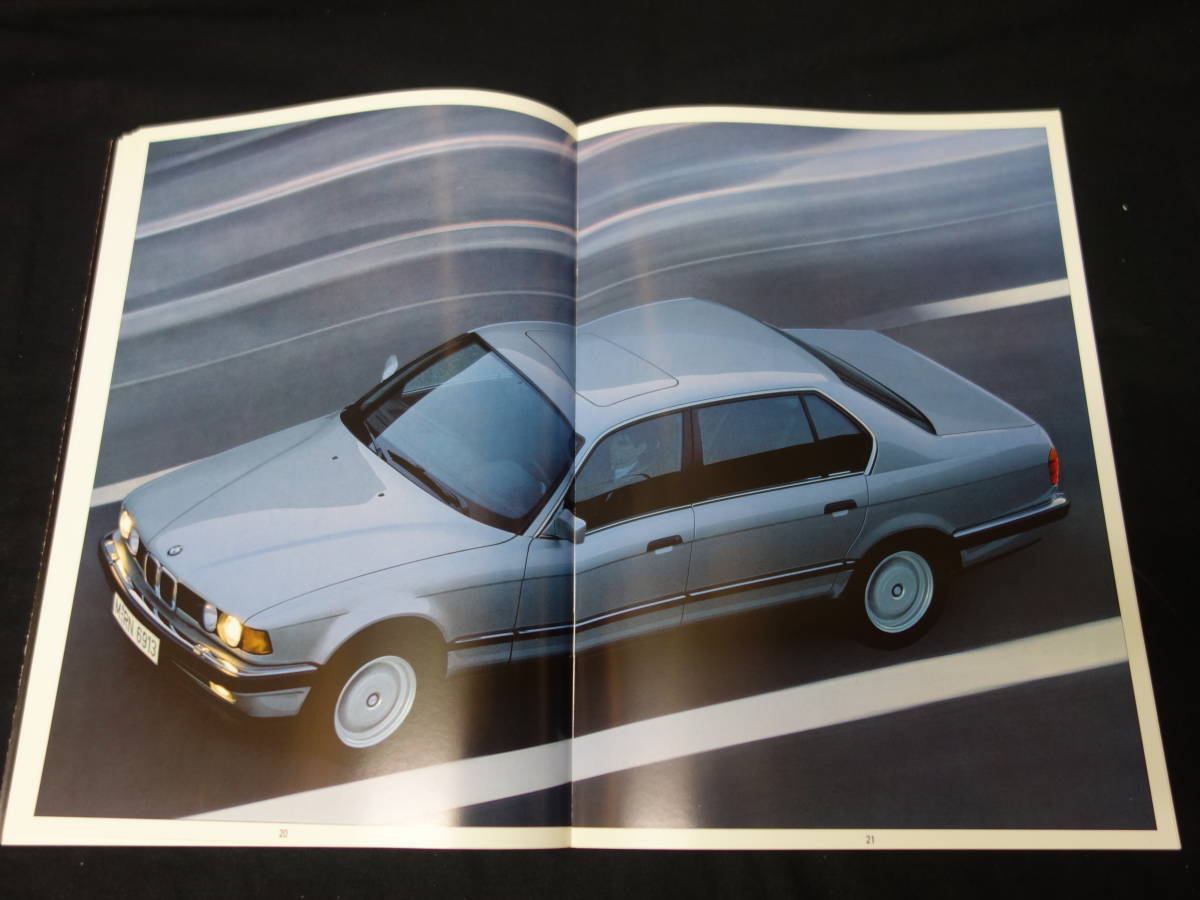 【￥1000 即決】BMW 735i / 735iL 専用 本カタログ / 日本語版 / 1989年【当時もの】_画像9