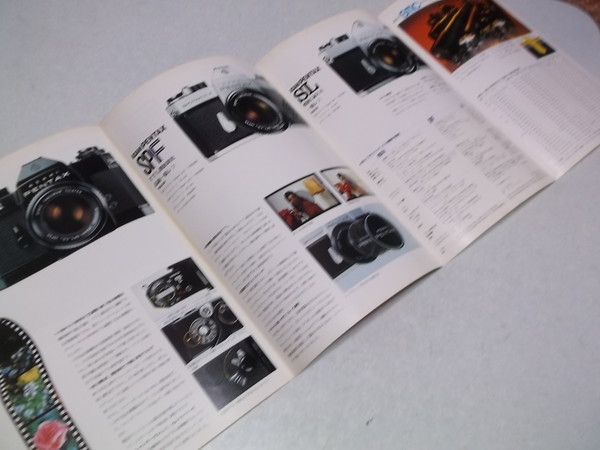 ) Asahi Pentax ESⅡ SPF SL camera catalog Showa era 49 year 4 month 1974 * ASAHI PENTAX